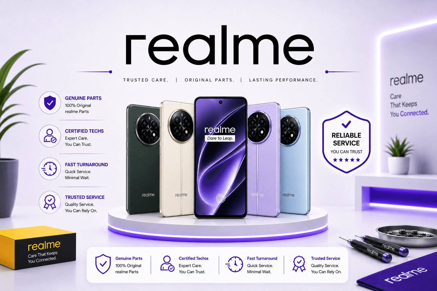 Start a Realme repair